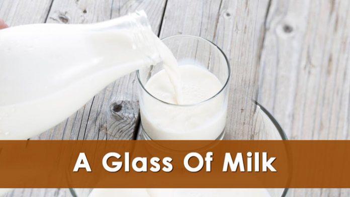 Moral Story: A Glass of Milk