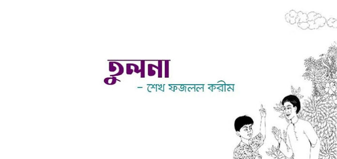 তুলনা - শেখ ফজলল করীম